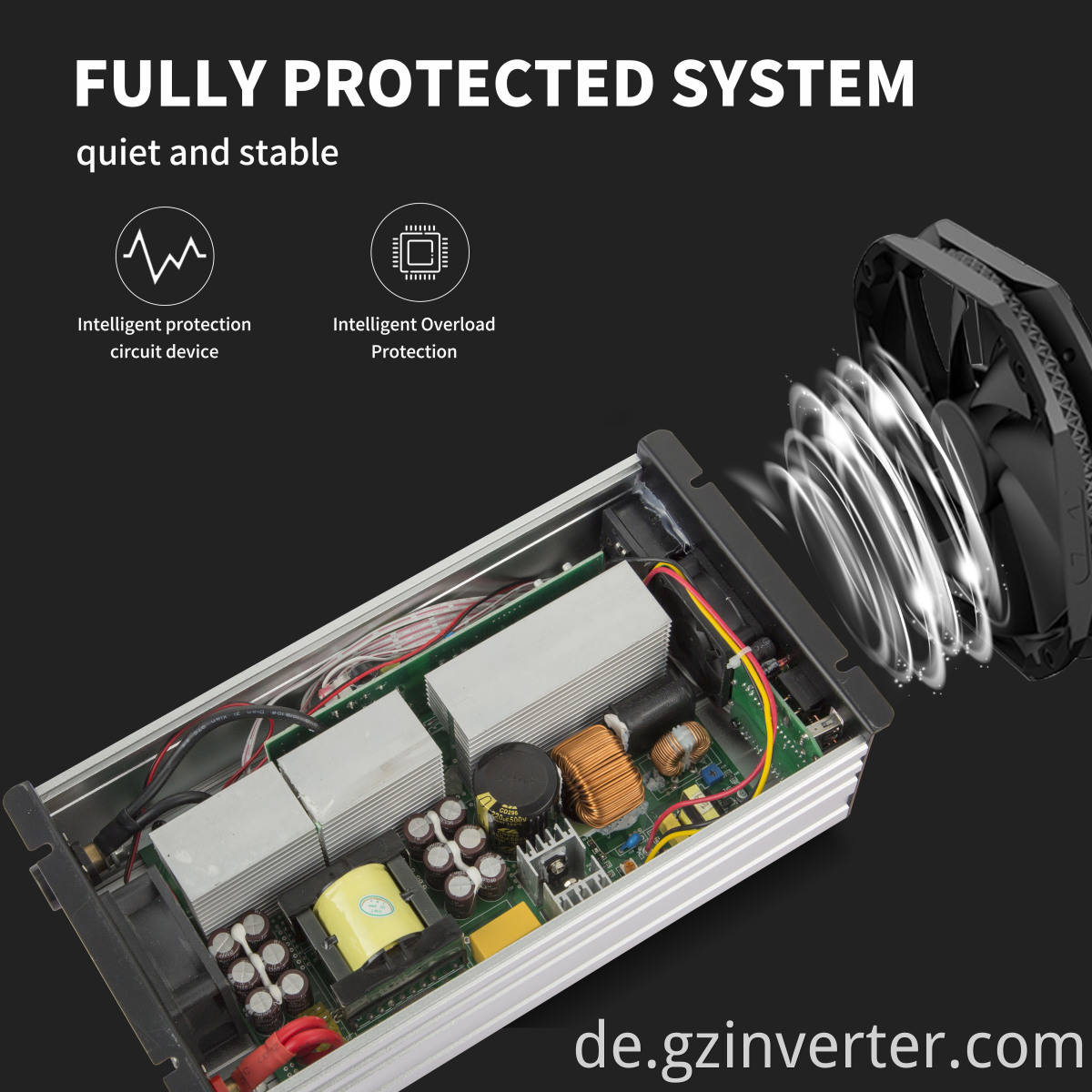 Internal diagram of the inverter